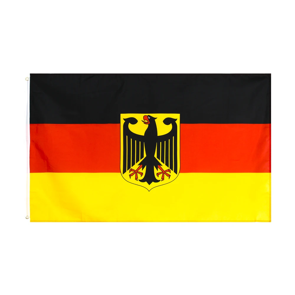 FLAGHUB 60X90 90X150cm Deutschland Nationalen Emblem Flagge Für Dekoration Image