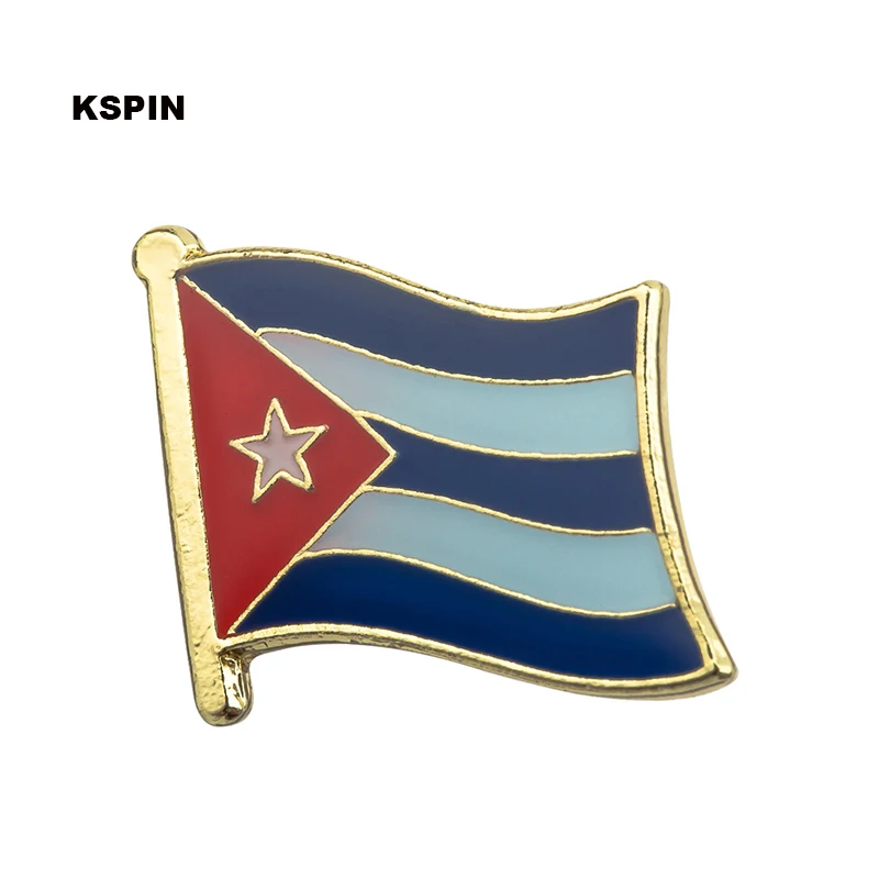 Anstecknadel mit Kuba-Flagge, Anstecknadel für Rucksack Image