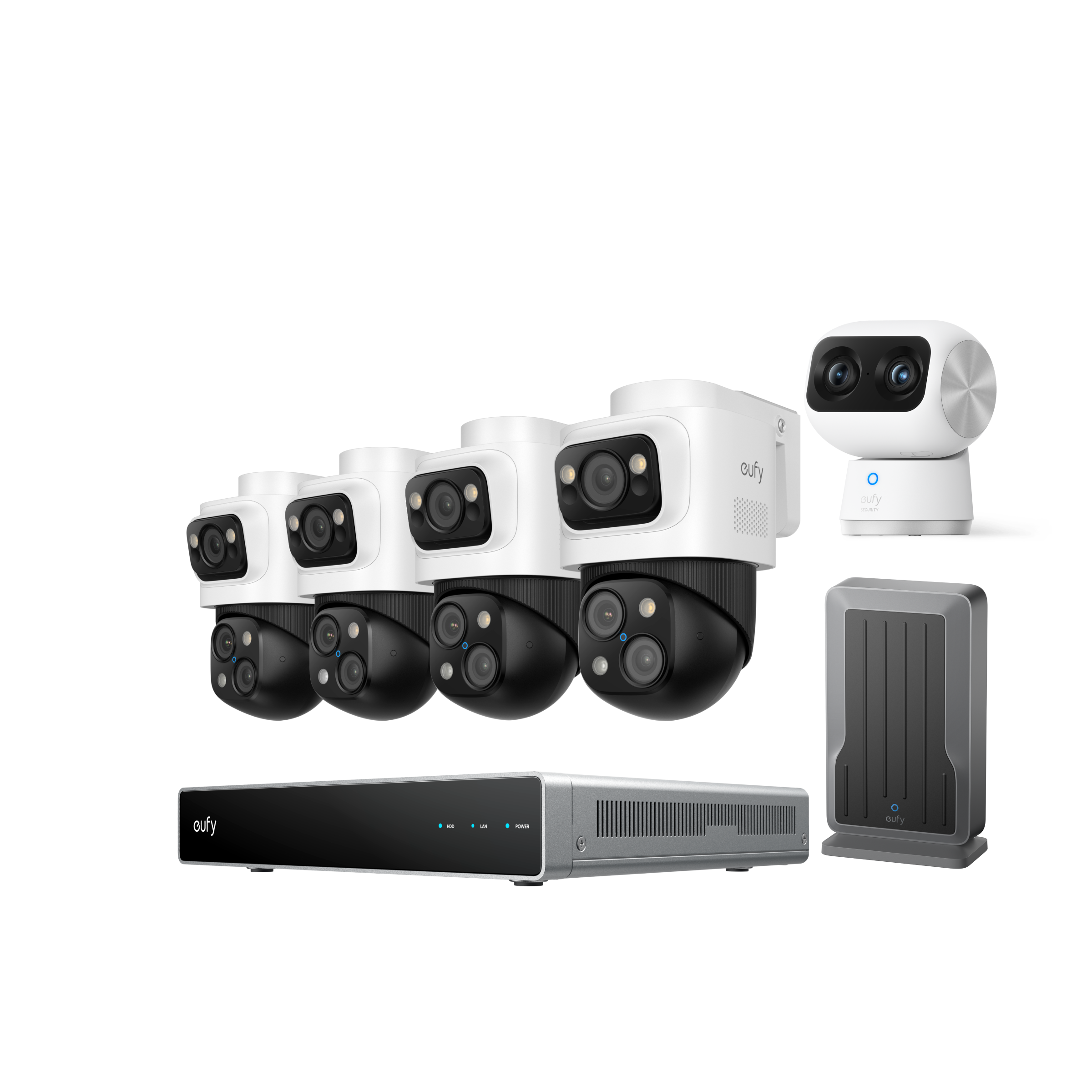 eufy PoE NVR Security System S4 Max-WLAN‑Modul mit Innenkamera S350 Image