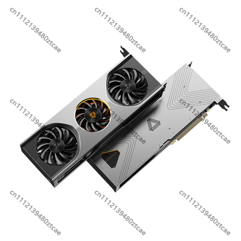 MTT S80 Diskrete Grafikkarte, 8K HD-Ausgabe, 16G Speicher, KI-Berechnungs-Grafikkarte für Desktop-Gaming und Rendering Image