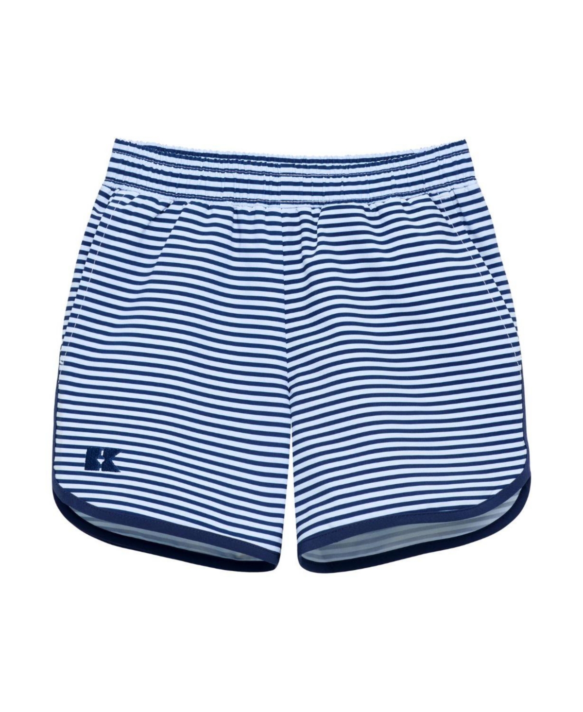 Courtside Kids Boys' Retro Super Short - Little Kid, Big Kid - Navy Striped
