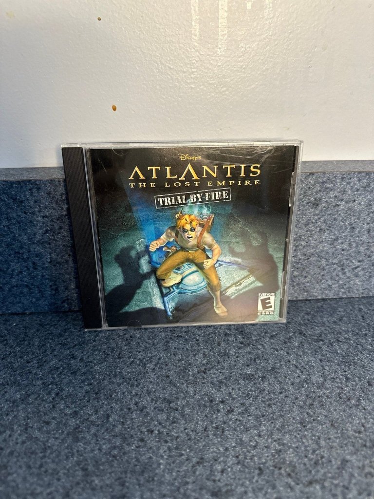 Disney Video Games & Consoles | Disney's Atlantis The Lost Empire Trial By Fire Pc Cd Rom Game 2001 | Color: Black/Blue | Size: Os