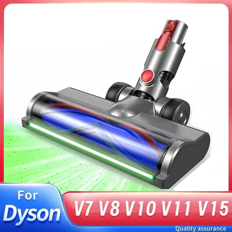 Staubsaugerbürstenkopf für Dyson V8 V10 V11 V15 V7 Bürste Ersatzbodenbürste für Hartböden mit unabhängiger grüner LED Image