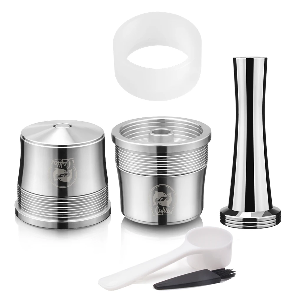 ICafilas wiederverwendbare Kaffeekapsel für illy X7.1 illy Y5 Mahine, nachfüllbarer Kaffeefilter aus Edelstahl Image