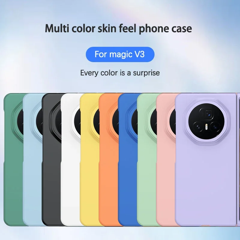 Flüssiges PC-Gehäuse für Honor Magic V6 V3 Vs3 Magic V5 MagicVs3, bunte, ultradünne Schale, Anti-Drop-Stoßfänger, stoßfeste Schutzhülle Image