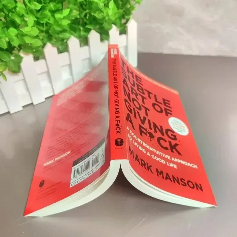 Die subtile Kunst, keine Aufmerksamkeit auf CAO/Reshape Happiness zu geben/So leben, wie man will, von Mark Manson, Selbstmanagement- und Stressabbau-Buch Image