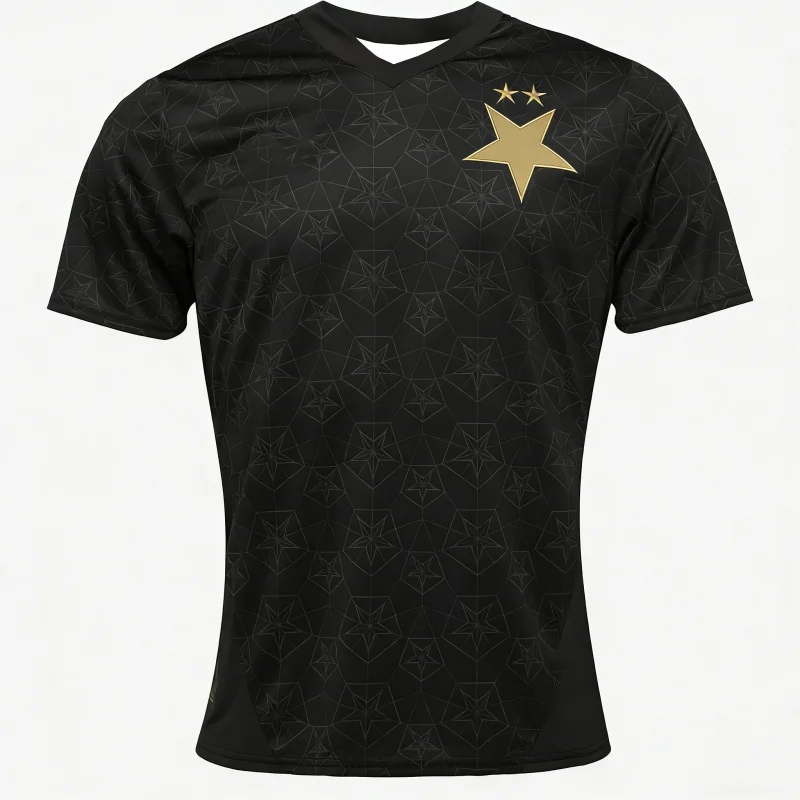 2026 Neues Sommer Slavia Praha Fan Heimtrikot T-Shirt Tschechisches Fußball-Schnelltrocknendes Atmungsaktives T-Shirt Strandkleidung Surfanzug Strand Image