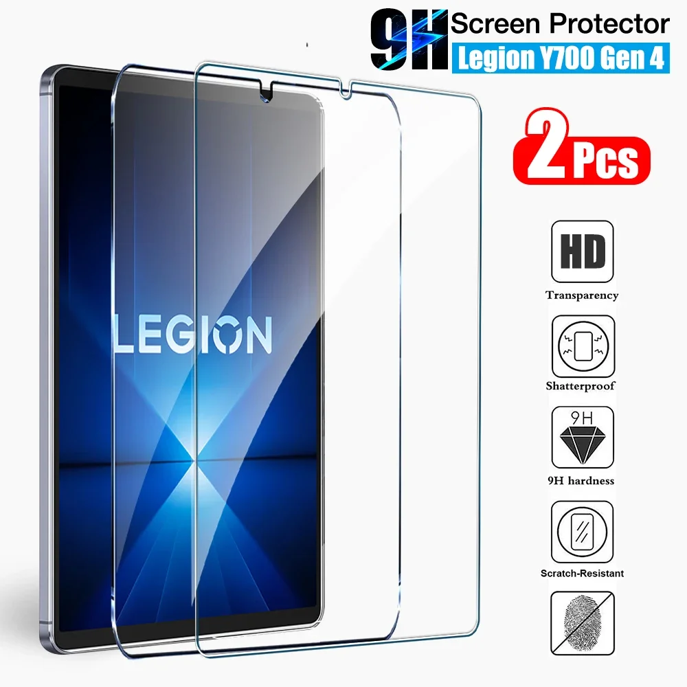 2PCS Neue Klare HD Screen Protector für Lenovo Legion Y700 4th 3rd 2nd 8,8 Zoll Generation Gehärtetes Glas für Legion Y700 4th 2025 Image