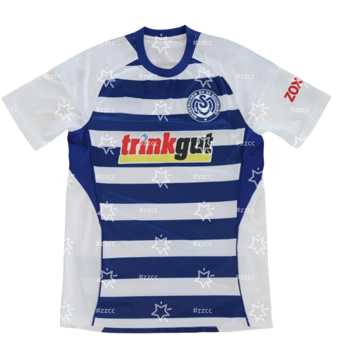 Maillots de football domicile MSV Duisburg 2026, kit d'entraînement, cadeau pour les fans de football, t-shirt de sport d'été pour hommes, vêtements pour enfants