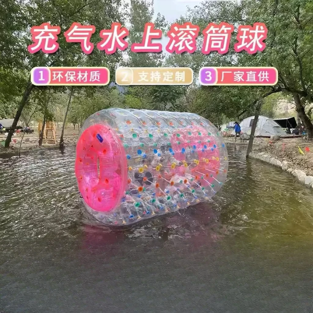 Aufblasbarer Vergnügungspark-Wasser-Rollball für Winterunterhaltung auf Schnee, verdicktes Schnee-Entertainment-Equipment für Freizeitanlagen Image