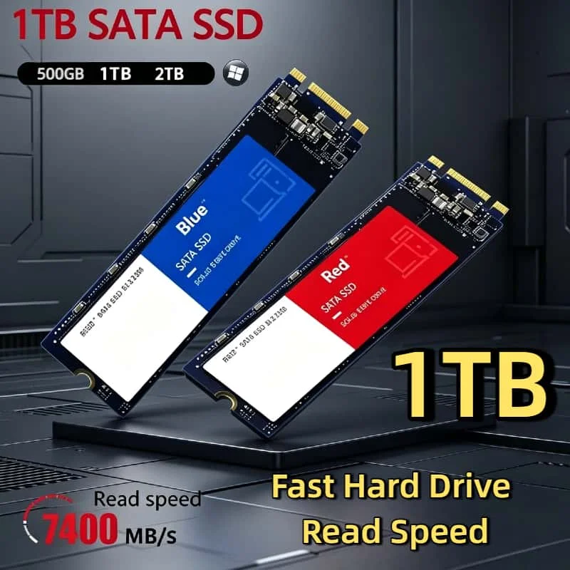 2026 Neue M.2 NVMe 1TB SSD Ultraschnelle Interne Solid-State-Festplatte für Laptop Desktop PC Computer Upgrade Pro Image
