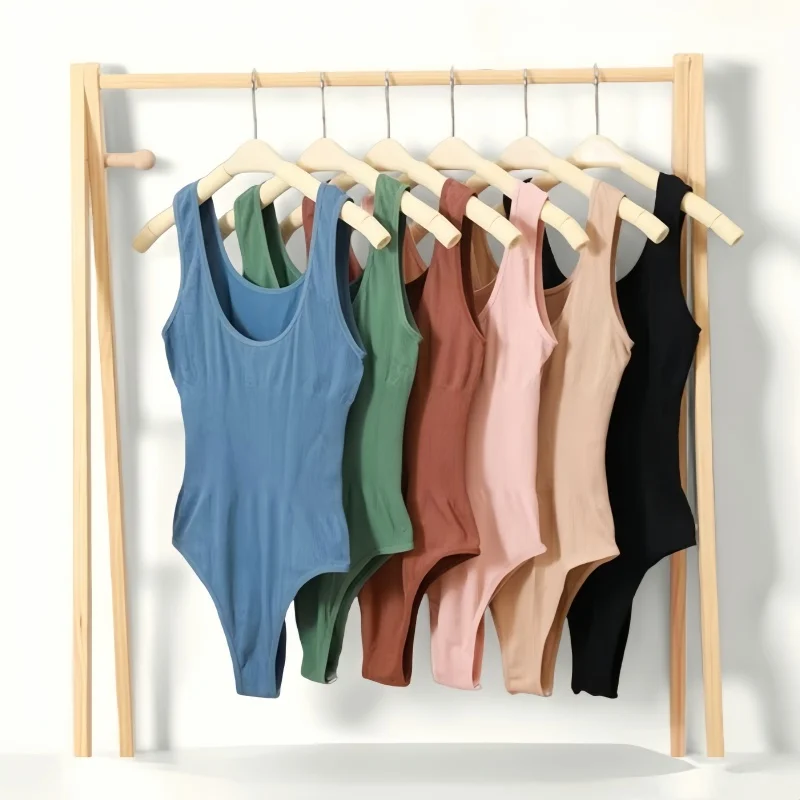 Frauen Nahtlose Overalls Bauch-steuer Shapewear Hosen Weiblichen Body Abnehmen Unterwäsche U Zurück Tops Sexy Thongs Bodyshaper Image