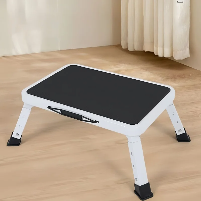 Faltbare One-Step-Leiter Tragbarer RV-Fußhocker Haushalt Verdickte Teleskop-One-Step-Leiter Autowaschanlage Angeln Anti-Rutsch-Hocker