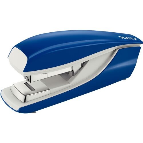 Leitz NeXXt Flachheftgerät 5523 Halbstreifen 40 Blatt Blau 24/8, 26/8 Kunststoff, Metall Image