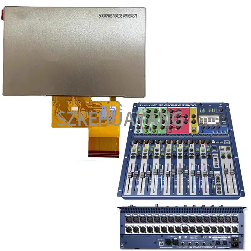 Neuer LCD-Bildschirm mit Digitizer-Touchpanel für Soundcraft Si Expression 1 E-1 E-2 16 24 32, digitale Mischpult Image