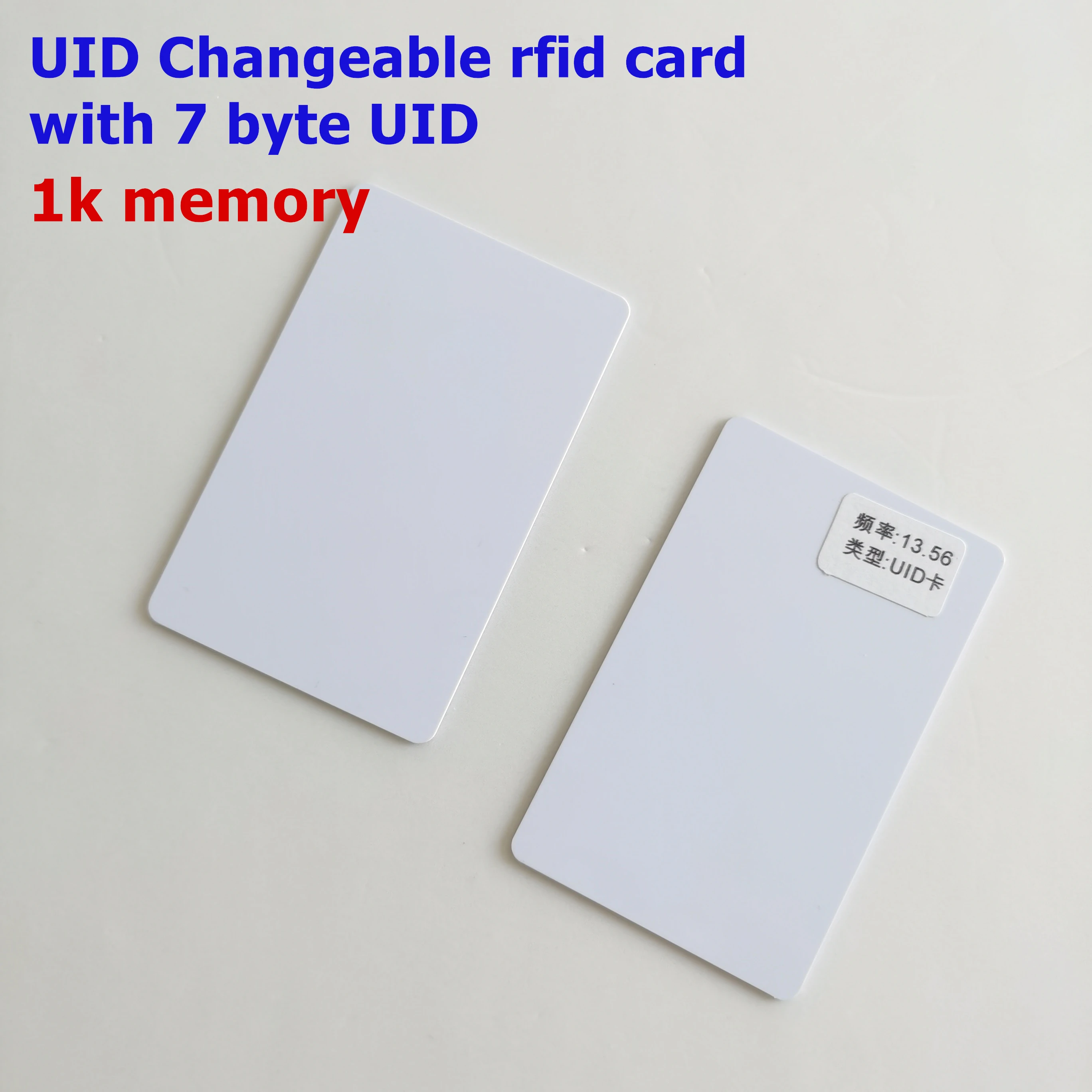 13,56 MHz für MIF-S50 S70 NFC-Karte 0 Block beschreibbar 7 Byte UID veränderbar wiederbeschreibbar 1K 4K RFID-Karte Chinese Magic Card Image