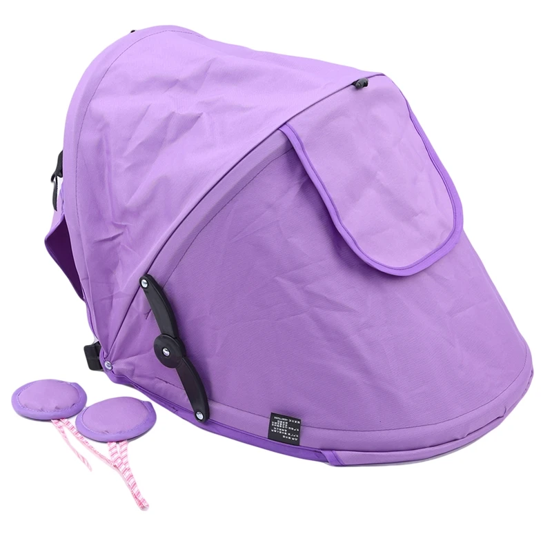 Baby Kinderwagen Sonnenschutz Schatten Schutz Haube Baldachin Abdeckung Kinderwagen Kinderwagen Zubehör Visier Sitzen und Liegen Sonnenschutz Image