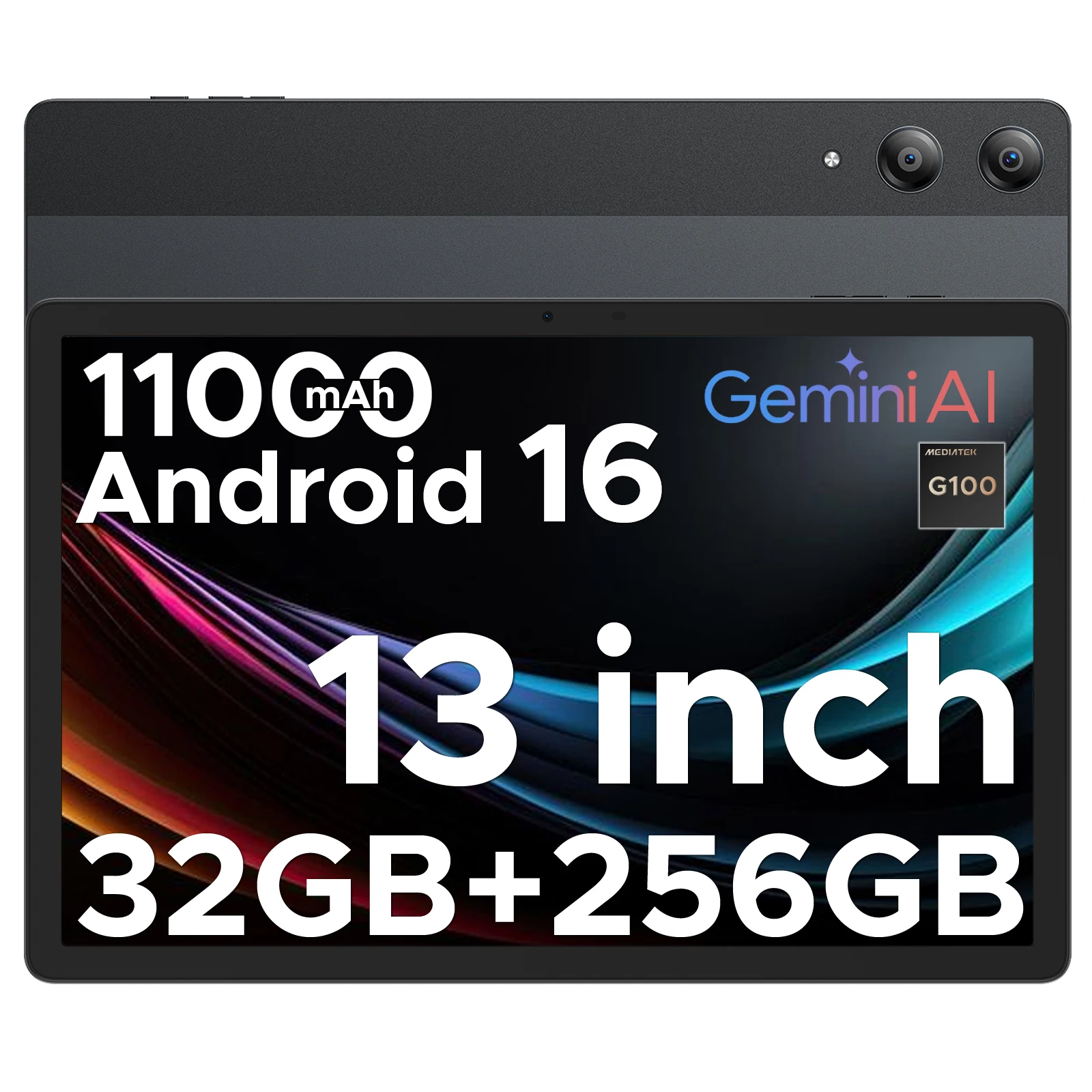 DOOGEE Tab E3 Pro Tablet Android 16 13 Zoll IPS FHD+ 90Hz Display 2-in-1 Tablet-PC 11000mAh Akku 32GB RAM (8+24) 256GB ROM Image