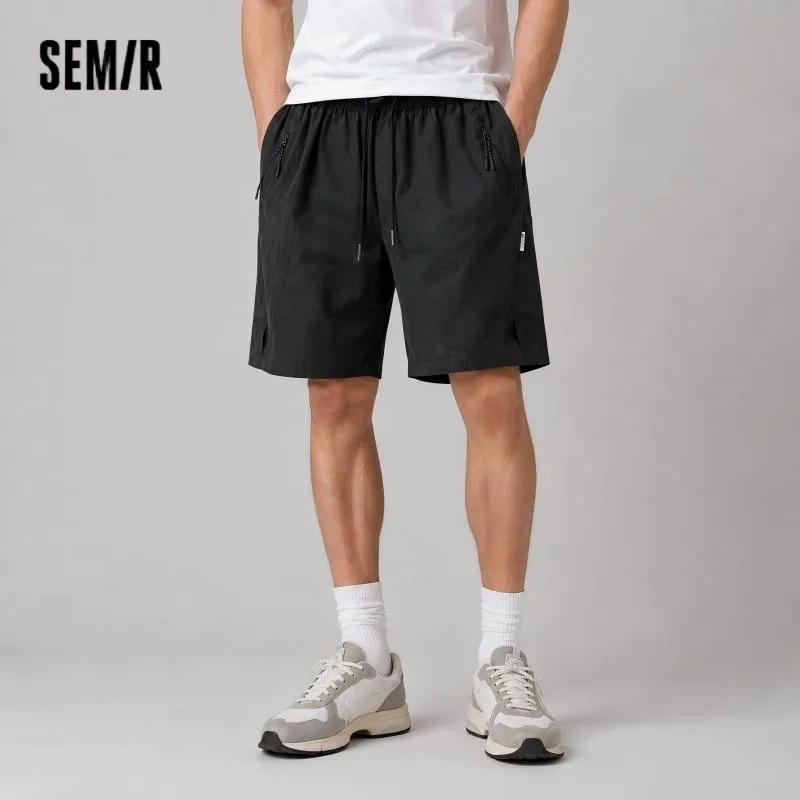 Semir Herren-Shorts 2026, extra locker, lässig, atmungsaktiv, knielang, trendige Streetwear, weich, bequem Image