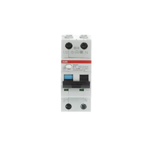 ABB Stotz S&J FI/LS-Schalter DS201A-B10/0,03 2CSR255180R1105 Image
