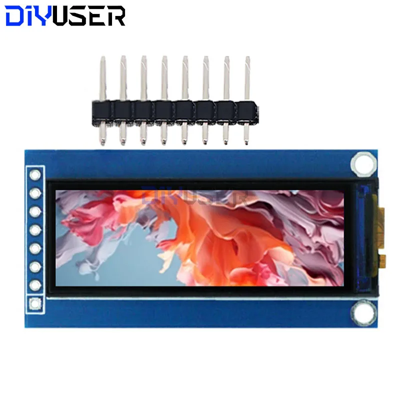 DIYUSER Écran LCD TFT 1,68 pouces, petit écran NV3007, écran à longue bande 142*428, angle de vue complet LCD, écran couleur SPI