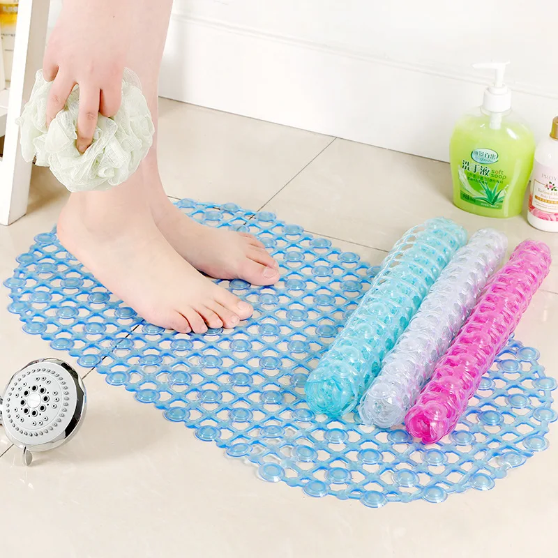 Nouveau ménage tapis antidérapant salle de bain bain bain Massage ventouse baignoire avec ventouse tapis de salle de bain tapis de salle de bain fournitures