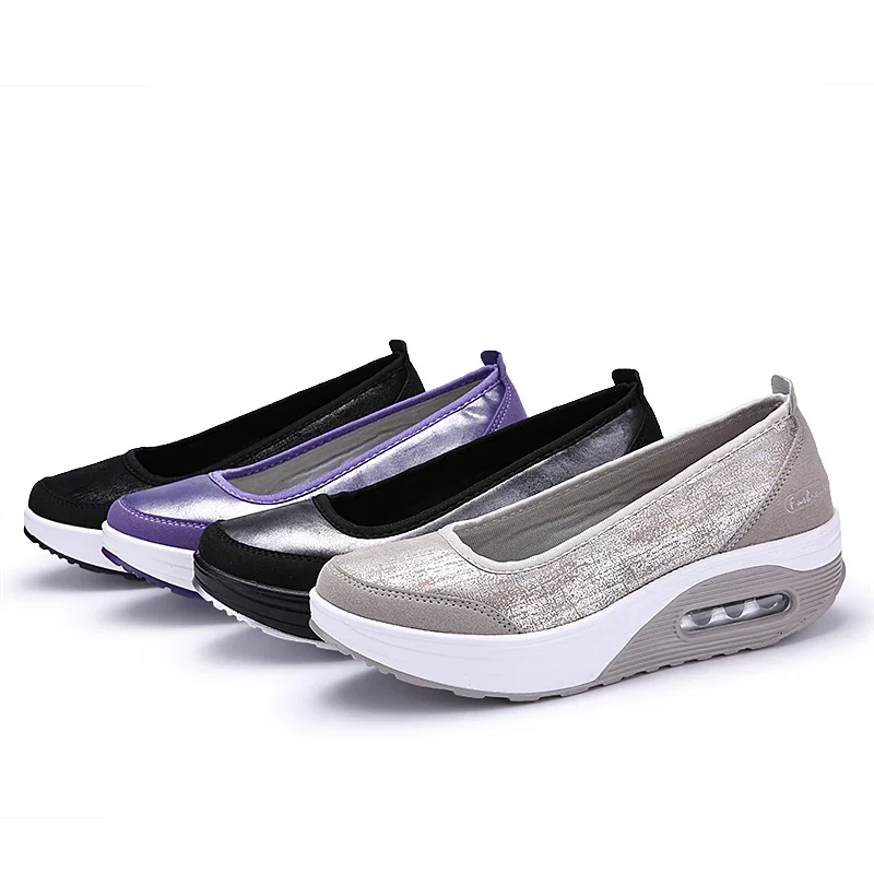 Chaussures pour femmes chaussures 2025 nouveaux appartements femmes mocassins sans lacet chaussures femme Tenis Feminino décontracté extérieur grande taille femme baskets
