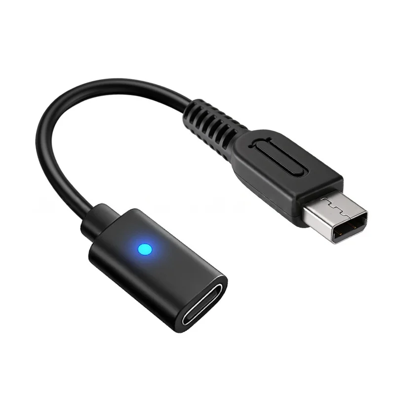 Câble de charge USB C pour console de jeu Wii U, câble d