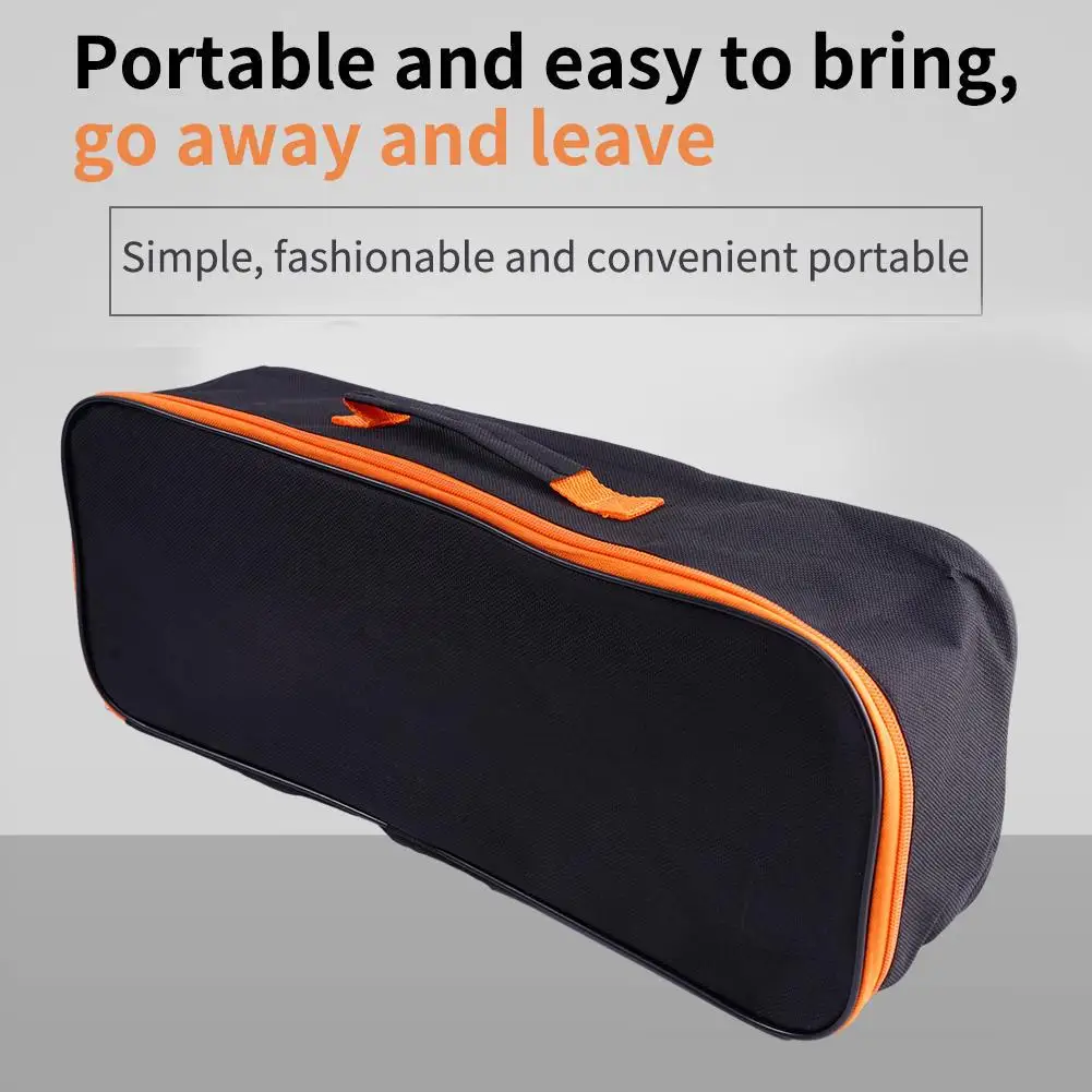 Sac à outils Portable multifonctionnel, sac de rangement en tissu Oxford, Kit d'outils d'urgence pour petit sac à outils en métal, outils d'électricien