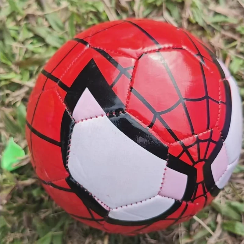 Ballon de football Spider-Man pour enfants, ballon de football pour garçons, ballon de football pour étudiants, ballon de football pour entraînement sur le campus, ballon de football en PVC, cadeaux d
