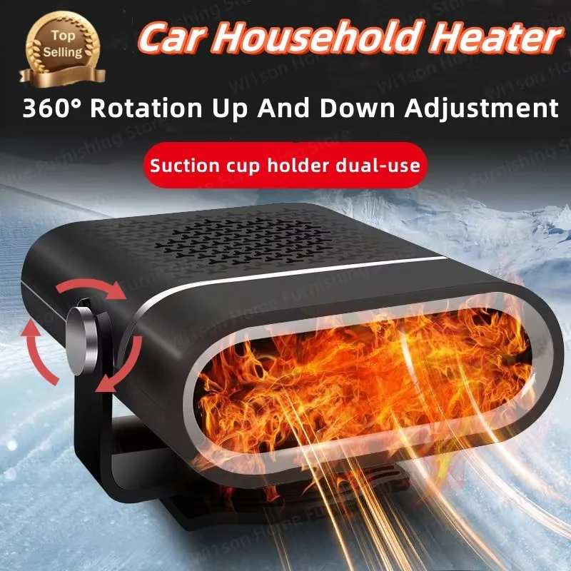 Chauffage portable pour voiture Xiaomi, chauffage 24V, dégivrage automatique du pare-brise, chauffage rapide, chauffage électrique domestique