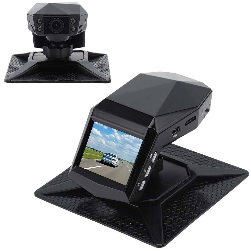 Caméra embarquée DVR 4K HD pour voiture, nouvelle enregistreur vidéo 1080P, enregistreur de conduite avec vision nocturne à 170 degrés, caméra embarquée intelligente pour voiture