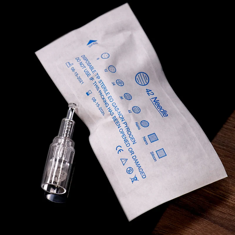 Cartouches de Microneedling pour stylo Derma, 10 pièces, cartouche à vis de remplacement, aiguille professionnelle, cartouches de stylo Dr jetables