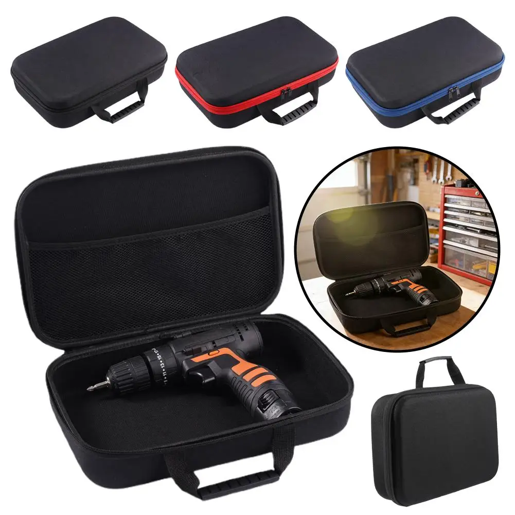 Sac à outils de grande capacité, disponible en 3 tailles, avec bords rouges, sacs à outils imperméables, sac à outils pour électricien, sac à outils de quincaillerie