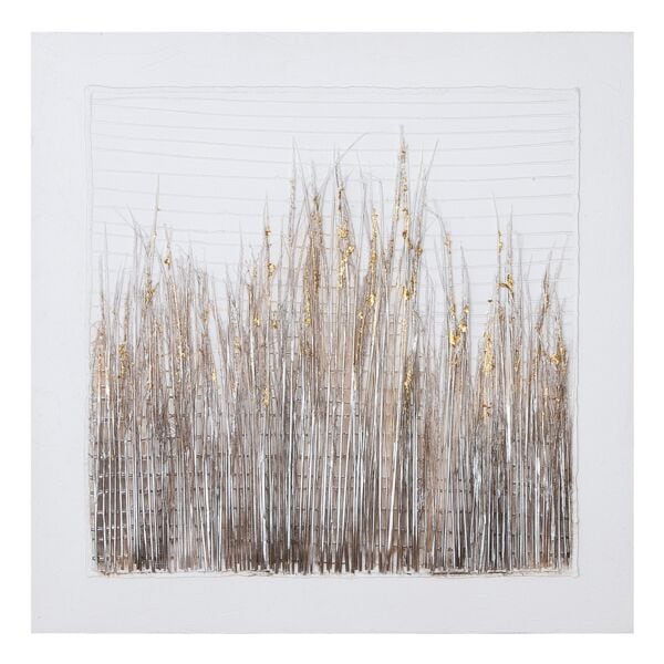 GILDE Bild »Cespuglio« braun, 80x80x3 cm