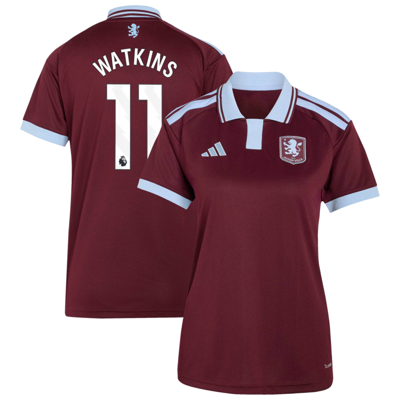 Maillot Domicile Aston Villa adidas 26/27 - Femme avec flocage Watkins 11