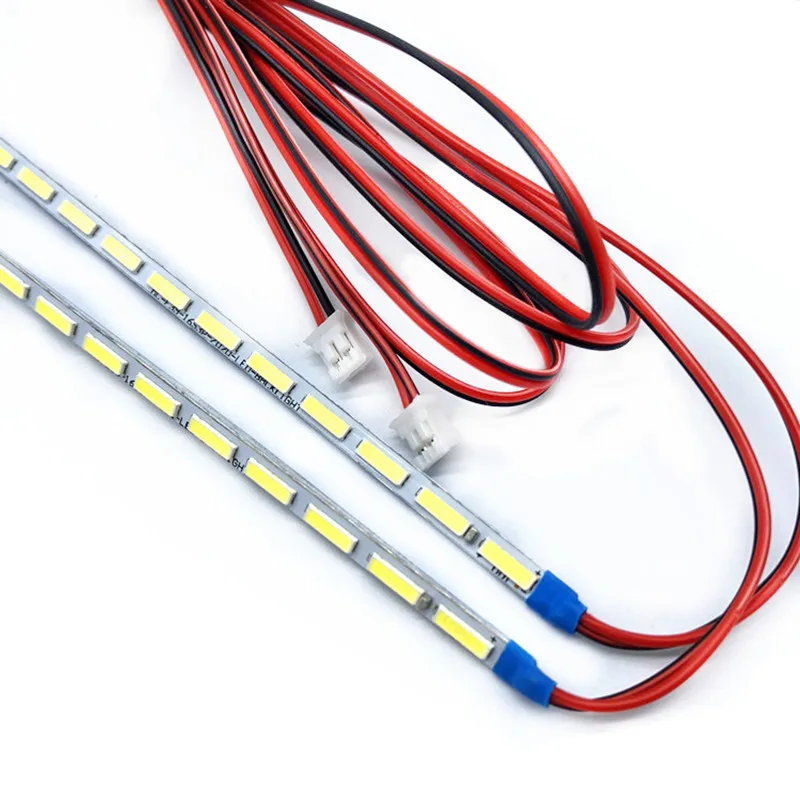 1 paire = 2 pièces barre lumineuse TV LCD diverses marque assemblage barre de rétro-éclairage 32 pouces 42 pouces 50 55 pouces TV barre lumineuse LED universelle