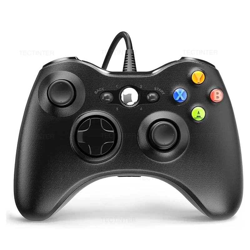 USB Wired Gamepad Für Xbox 360 Konsole Joypad Für Win 7/8/10 PC Joystick Controle Mando Spiel Controller Für Xbox 360 Zubehör Image