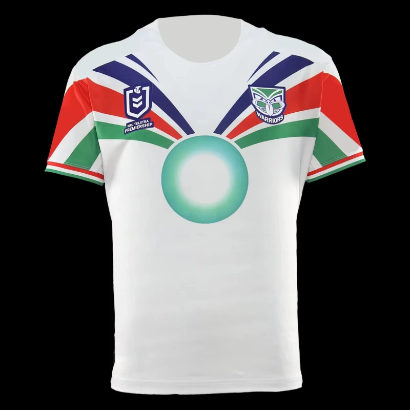 Maillot de rugby des Warriors de Nouvelle-Zélande 2026 domicile/extérieur NRL pour homme – Respirant, manches courtes, décontracté, pour matchs et entraînements sportifs