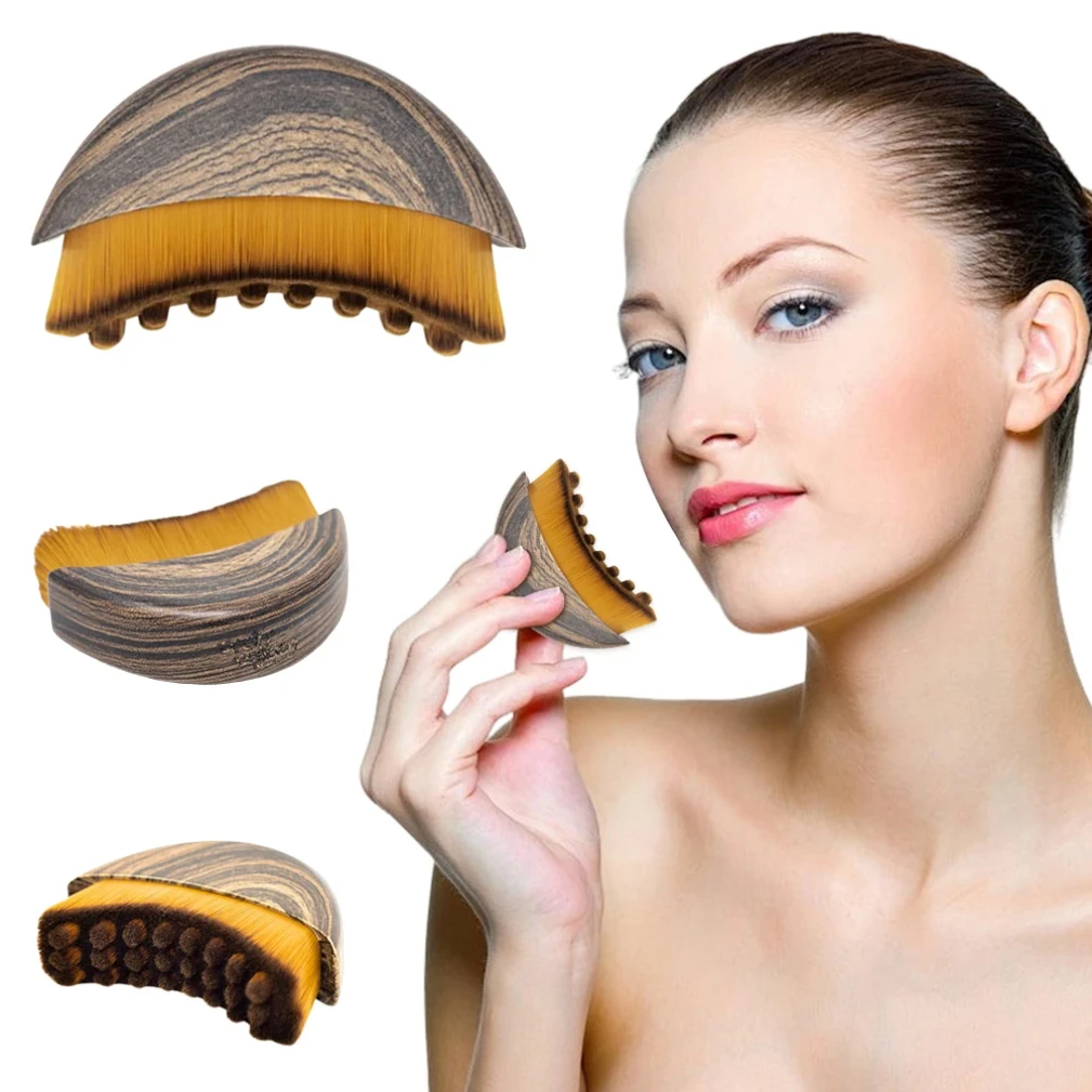 Lymphatische Kontur-Gesichtsbürste, Trockenbürste für das Gesicht, Gesichtsmassagegerät zum Formen der Haut, Massagewerkzeug Image