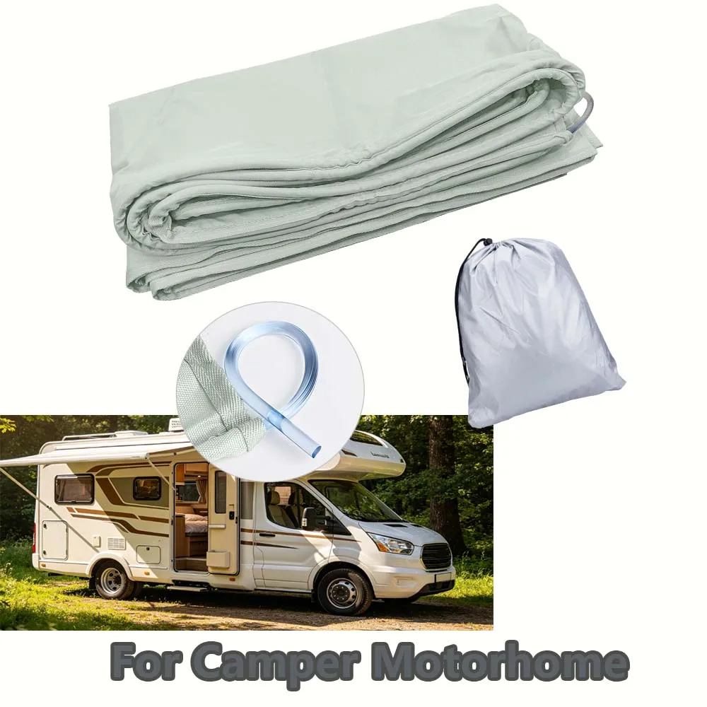 Wohnmobil-Markisen-Windschutz, geeignet für Wohnmobile/Campervans, winddichtes und staubdichtes Campingzubehör für den Außenbereich Image