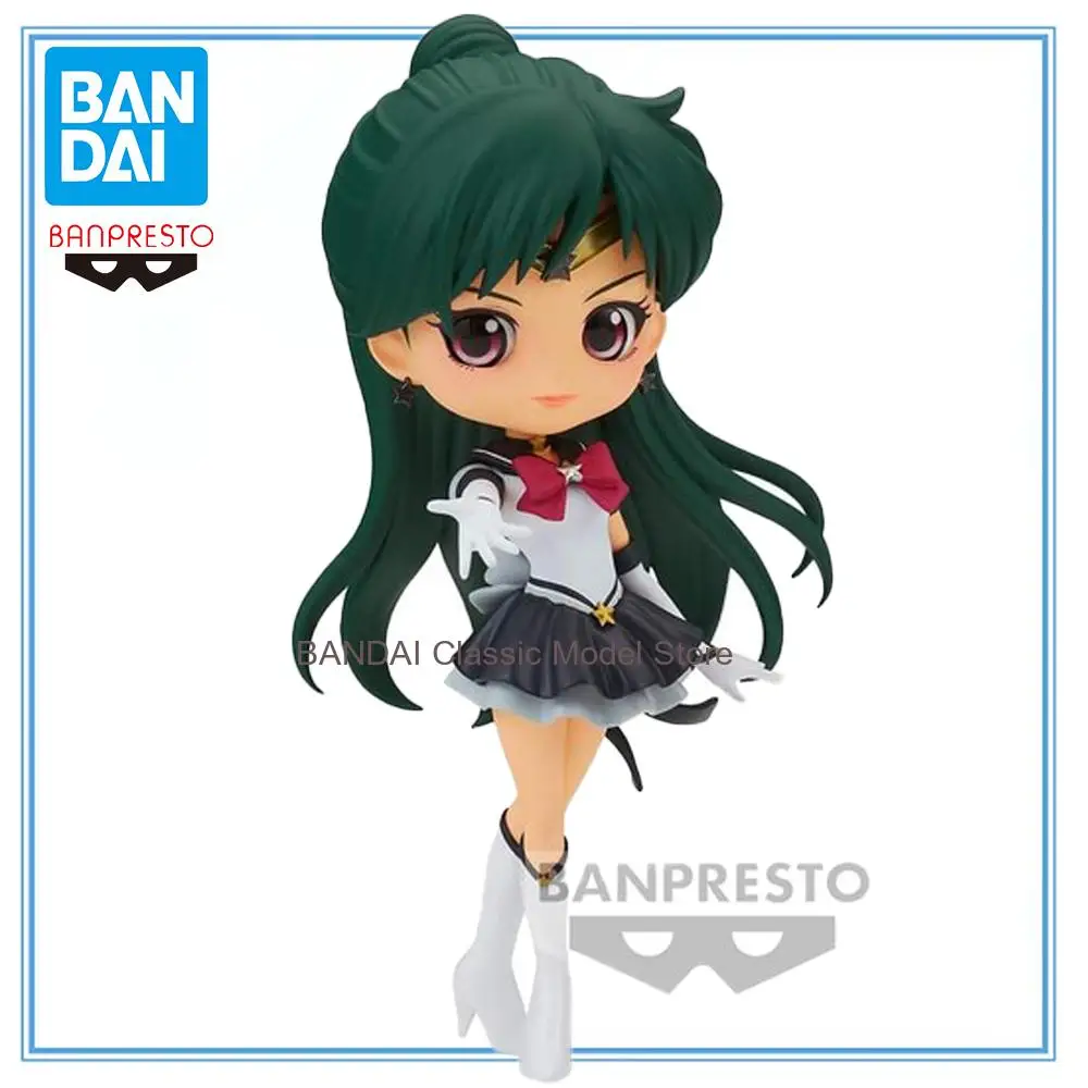 100 % Original Bandai Spirits BANPRESTO Q Posket Gekijouban Bishoujo Senshi Sailor Moon Cosmos Eternal Sailor Pluto A Modellspielzeug Image