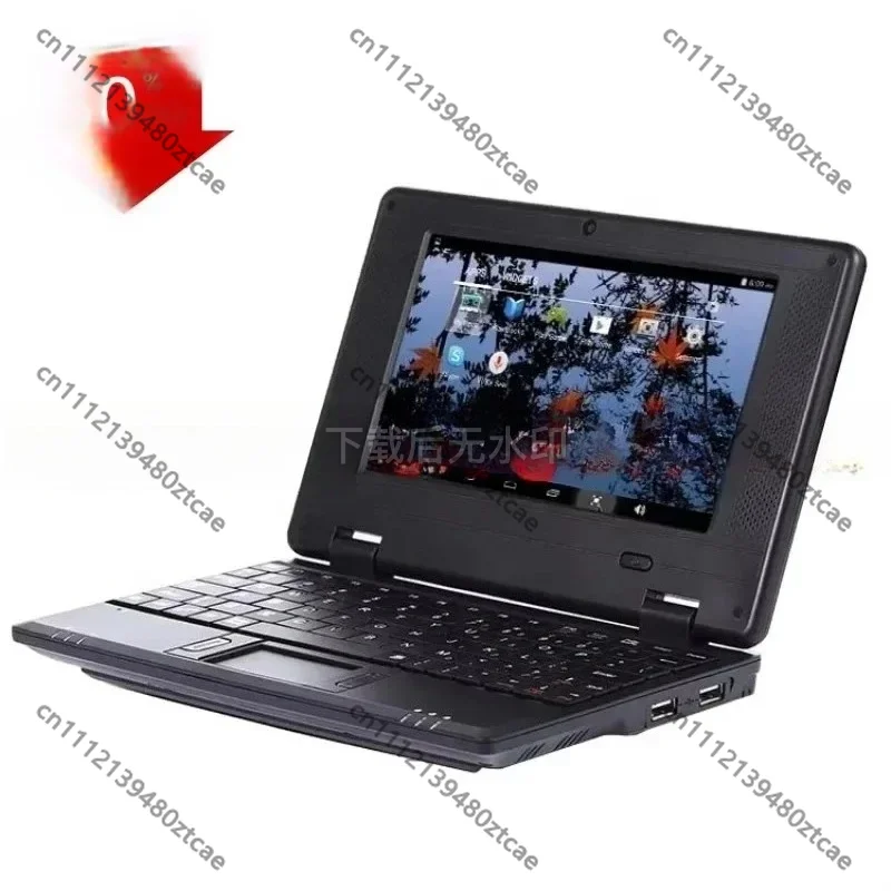 Mini ordinateur portable Android 12 de 7 pouces, 2 Go + 32 Go, processeur quadricœur, netbook, mini PC portable