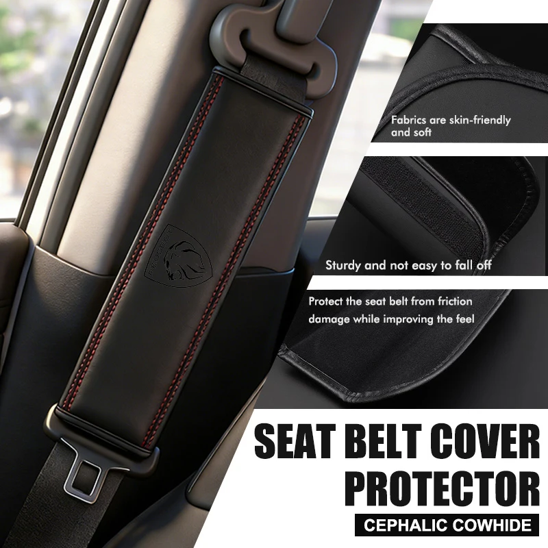 Housse de protection pour ceinture de sécurité de voiture Peugeot, coussin de décompression confortable, accessoires de voiture GTLine 308 508 5008 3008 408 206 207