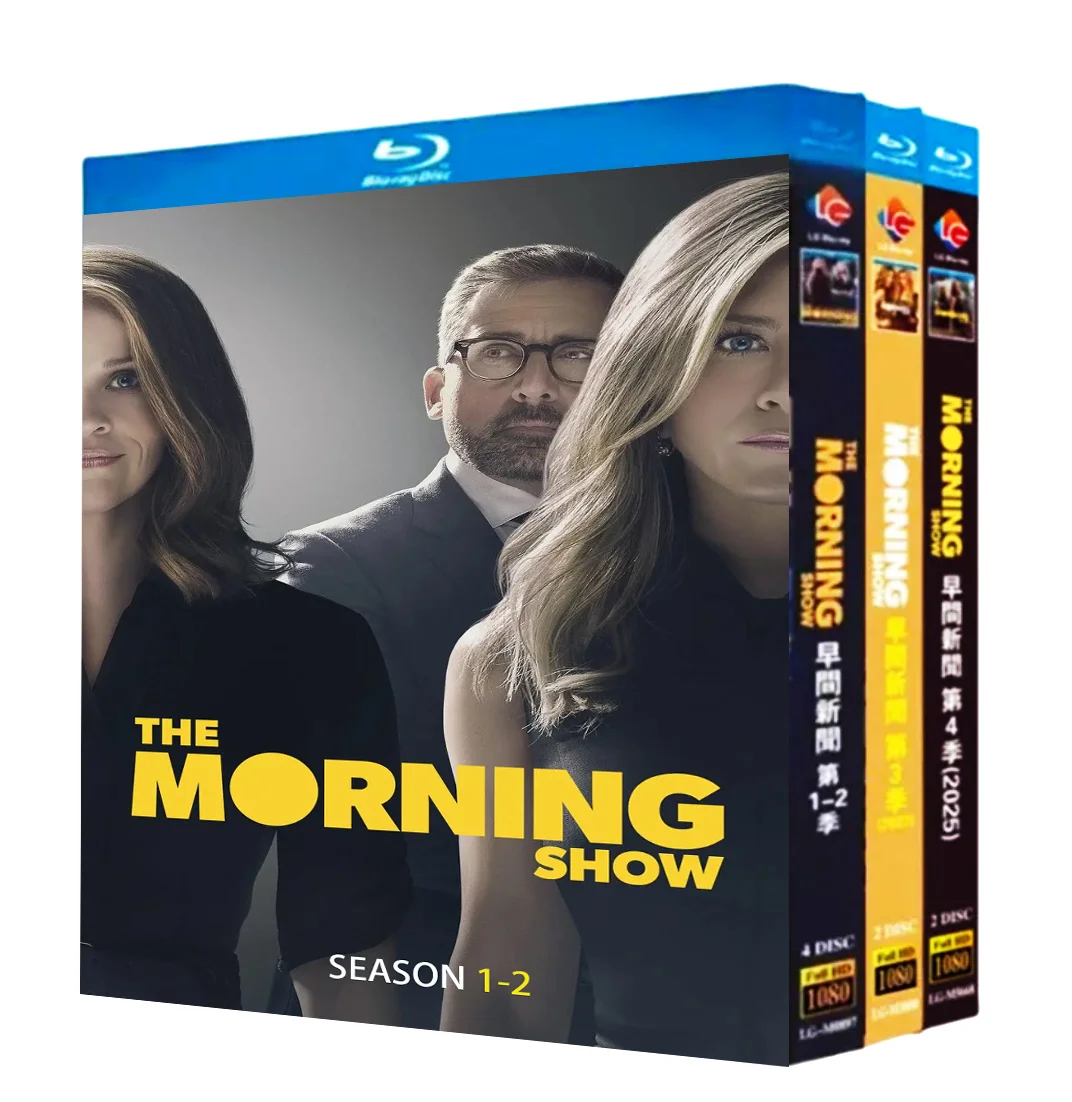 The Morning Show : Saisons 1-4 BD Blu-ray Film TV 8 disques Blu-ray Haute Définition BD