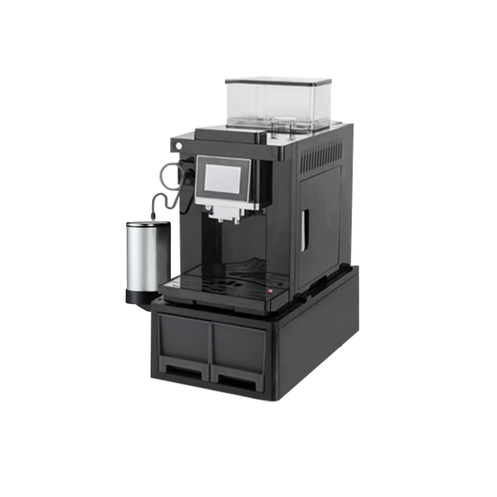 Nouvelle Machine à Café Expresso 2026 à Prix Imbattable pour Bureau avec Refroidisseur de Lait Entièrement Automatique Caffettiera 1300W – Cafetière Expresso Intelligente