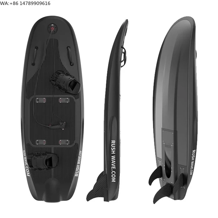 Planche de surf électrique pour sports nautiques Nouvelle planche de surf électrique 2025 Vitesse maximale 55 km/h Sports nautiques Surf Volant Jet