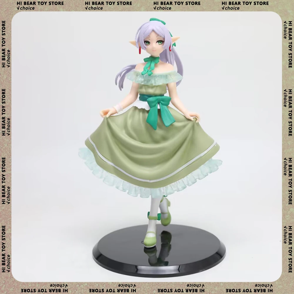 19cm Anime Frieren: Beyond Journey's End Figur Frieren Actionfiguren PVC-Modell Sammlerpuppe Statuette Schreibtisch-Deko Spielzeug Geschenke Image