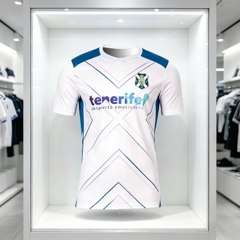 Maillot de football domicile Tenerife 2026, maillot d'entraînement, vêtements de sport pour hommes, t-shirts doux assortis pour la famille, haut Y2K, tenue d'été pour équipe