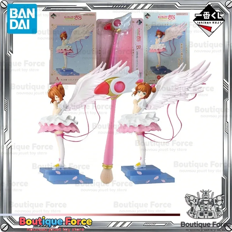 Bandai Ichiban Kuji Cardcaptor Sakura Kinomoto Sakura The Sealing Staff Actionfigur, Sammlermodell, Spielzeug, Geschenk, offiziell Image